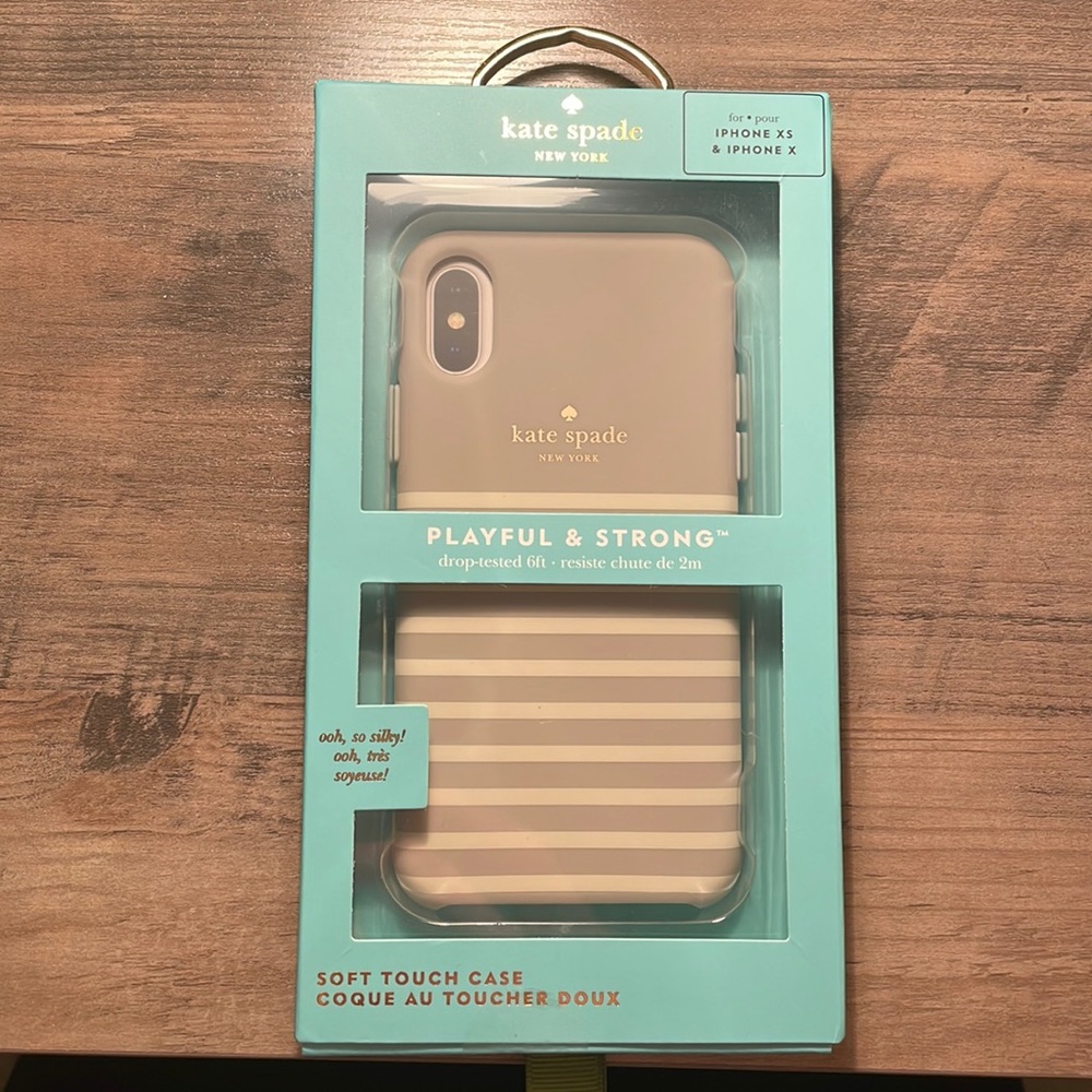 Kate Spade iPhone XS/X case.